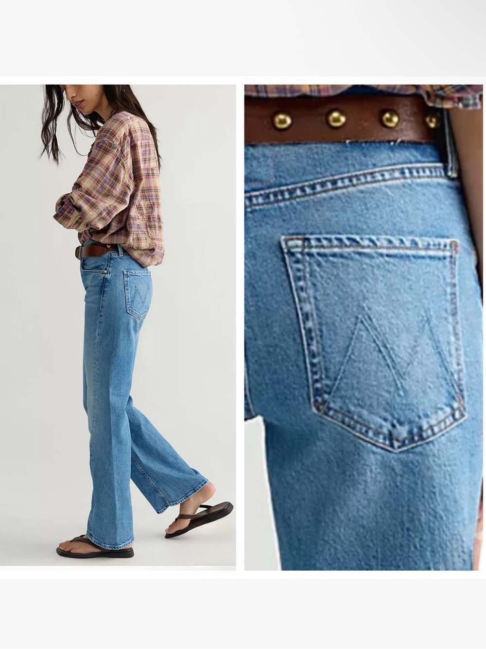 MOTHER SUPERIOR The Bookie Twist Skimp Jeans Sz 27 NWT $278